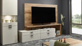Console TV con pannello retroilluminato